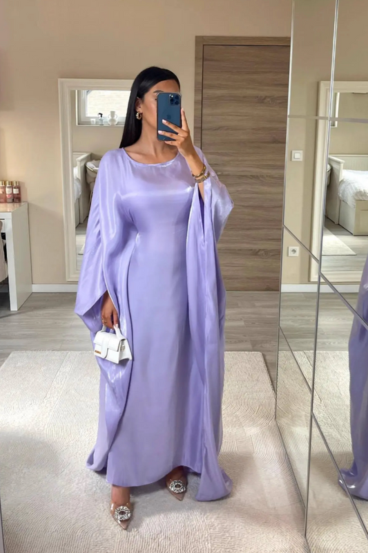 Graceful Essence - Paars Abaya
