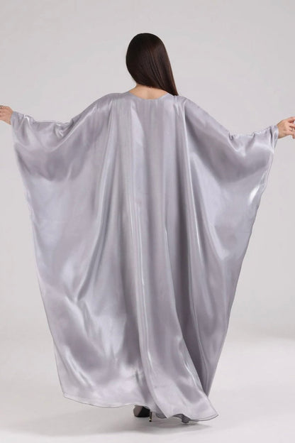 Graceful Essence - Licht Grijs Abaya