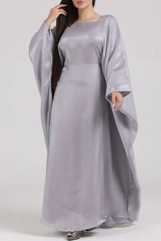 Graceful Essence - Licht Grijs Abaya